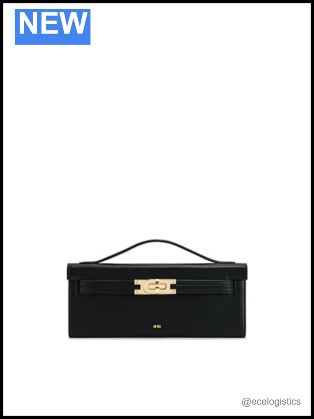 Vegan Leather Structured Top Handle Satchel with Gold Hardware